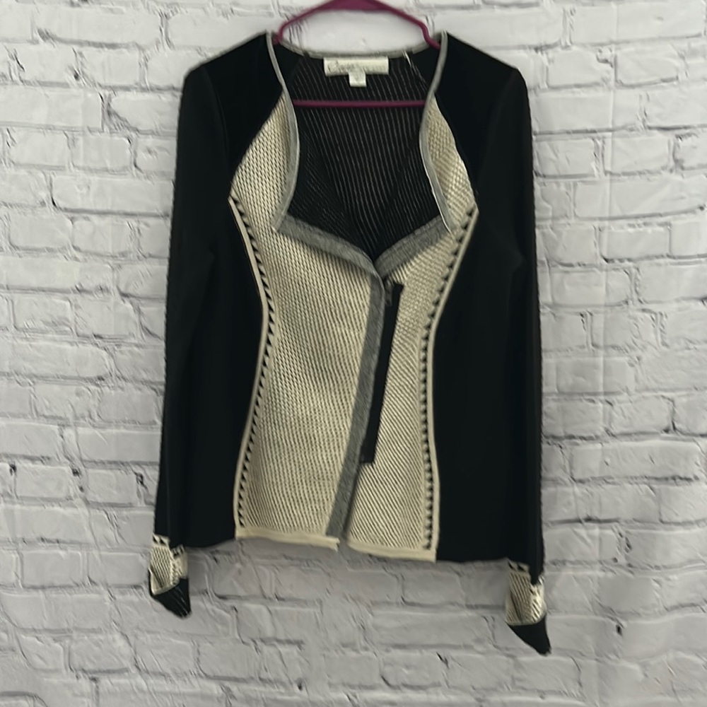 Curio Assymetric Zip sweater